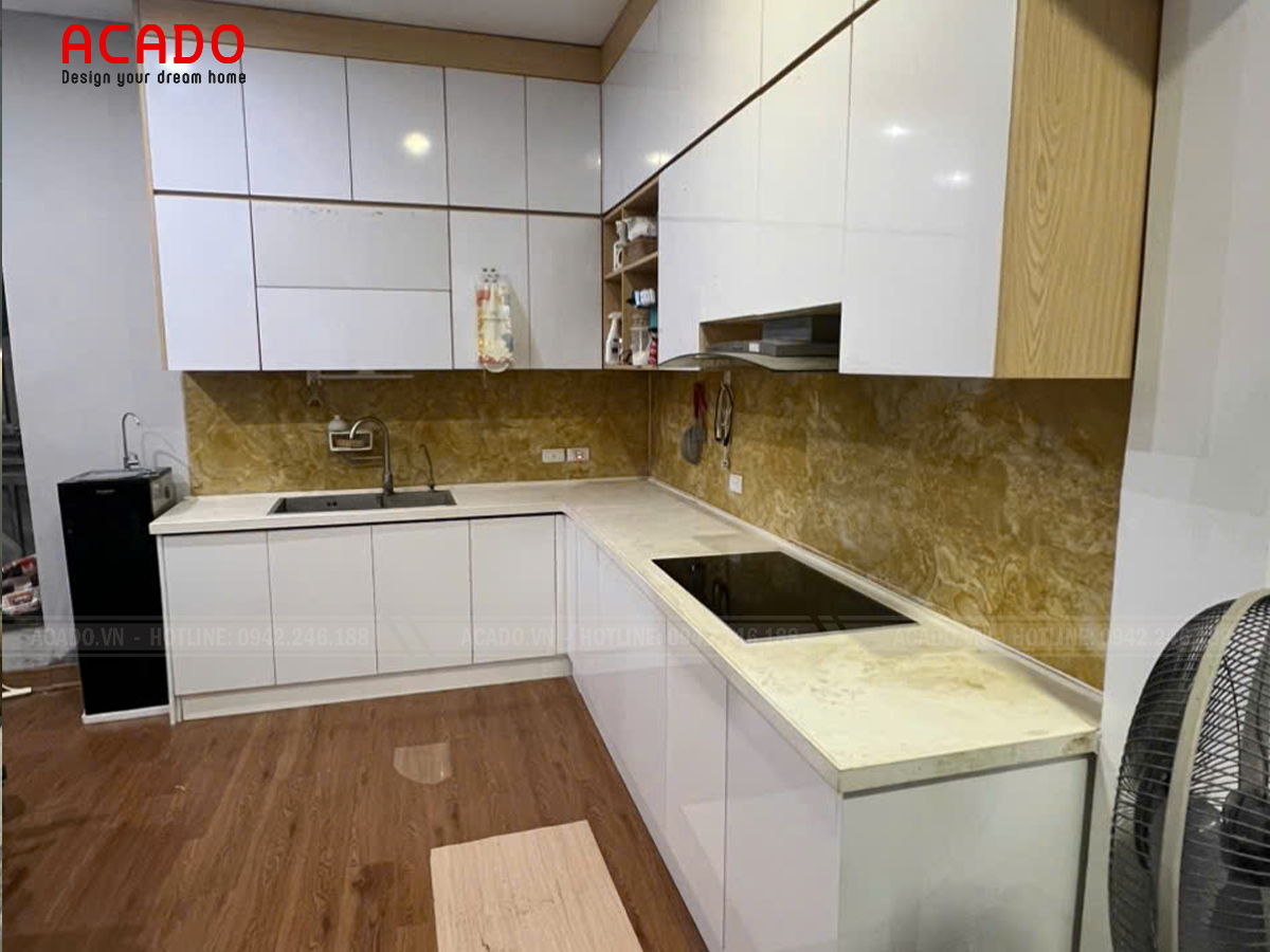 Tủ bếp nhựa composite