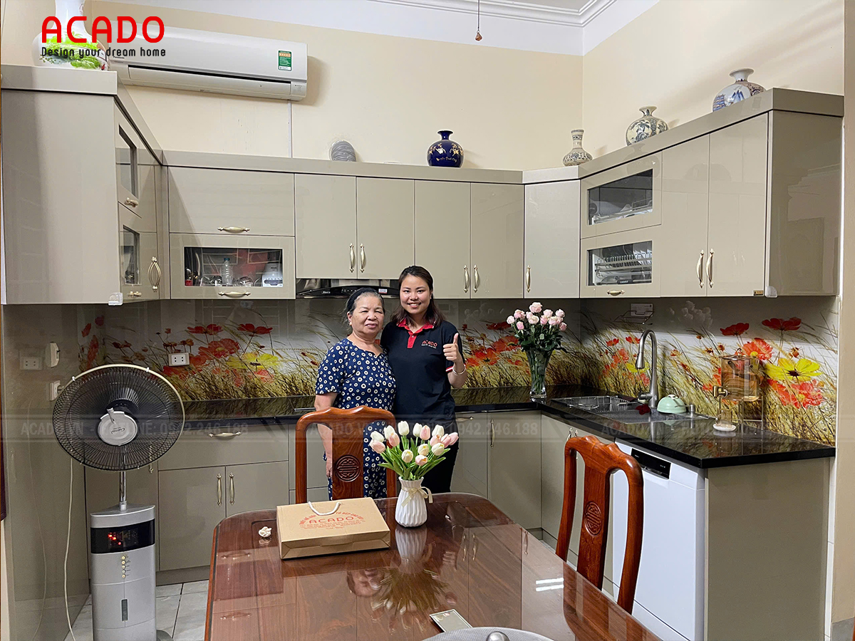 Tủ bếp nhựa Vincoplast