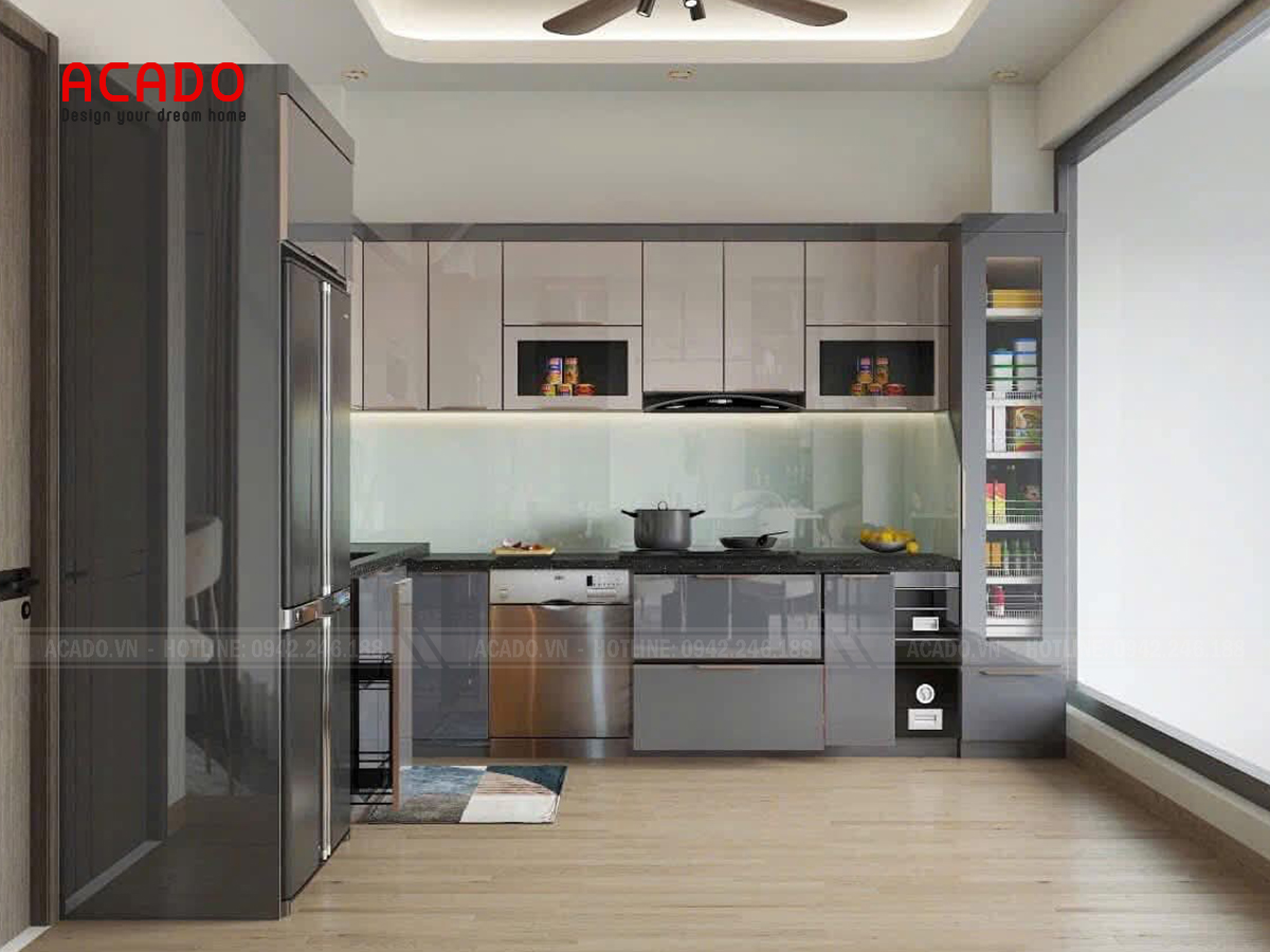 Tủ bếp hợp kim