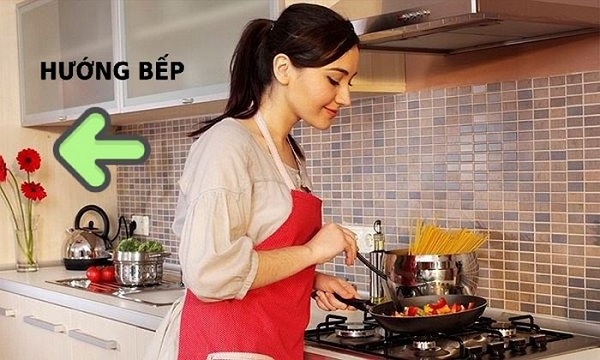 Nguyên tắc xác định hướng bếp